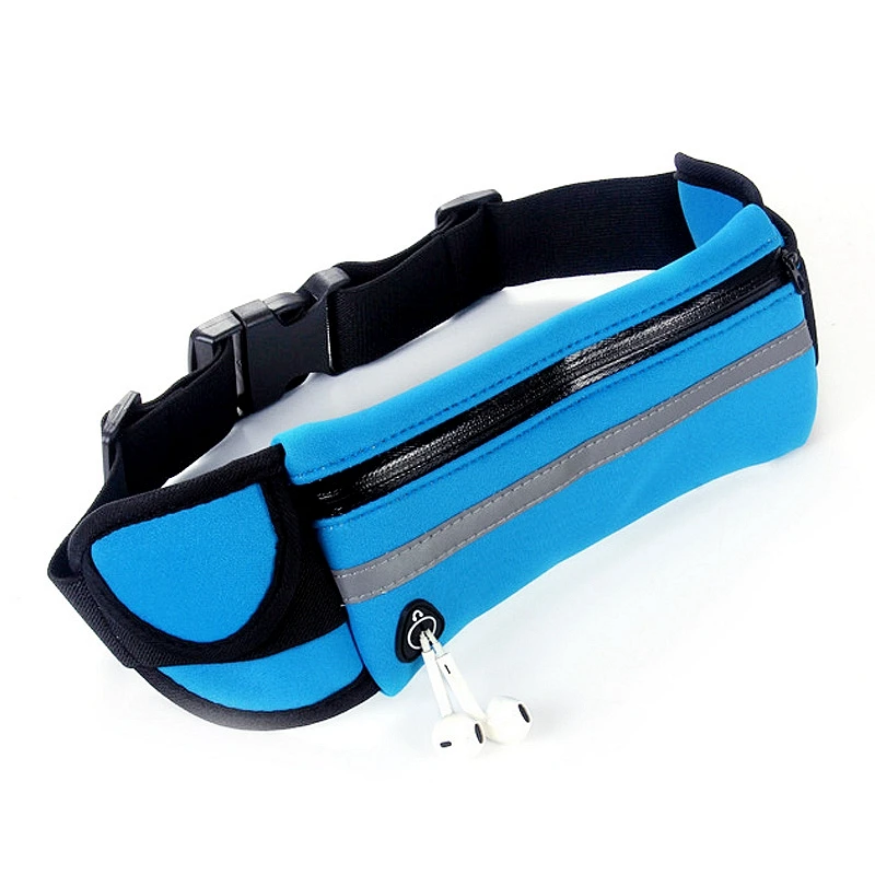 

Men Women Sports Running Bag Waist Bag Adjustable Outdoor Waterproof Bag Fitness Jogging Belt Pack Mobile Phone Holder