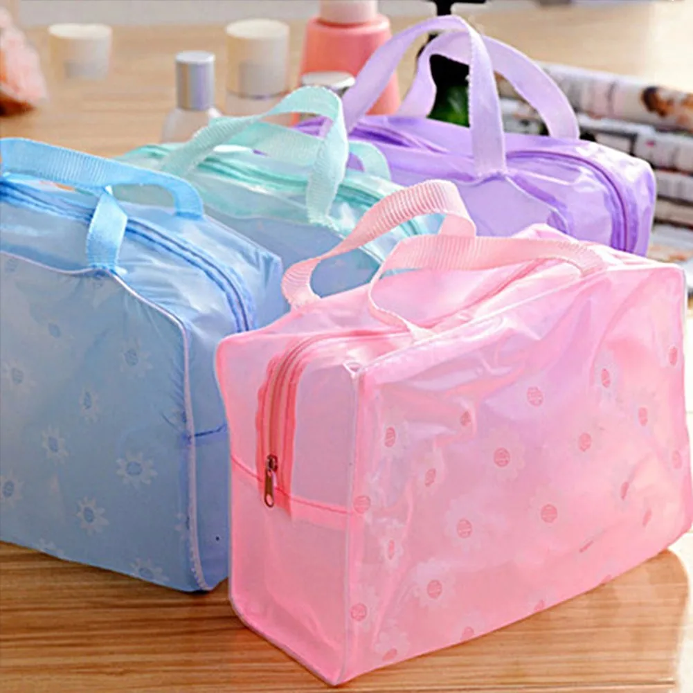 

1Pc Travel Waterproof Wash Storage Bags For Home Makeup Bag Shower Bags Laundry Pouch Bag Organizer Random Color