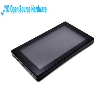 

1pcs 7 inch HDMI LCD (H) Capacitive Touch Screen with Toughened Glass Cover 1024x600 IPS supports mini PCs work as monitor