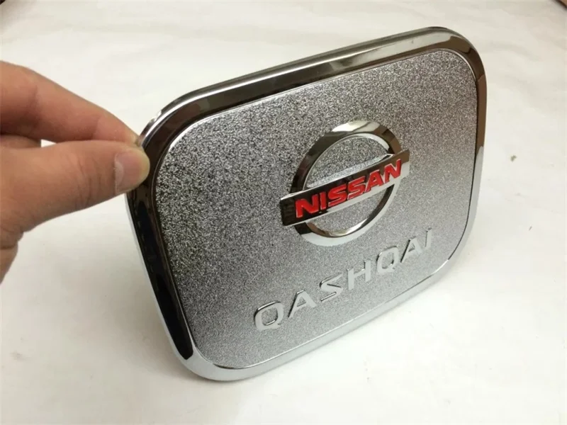 Tanie Stal nierdzewna ABS Chrome korek zbiornika gazu paliwa paliwa dla Nissan Qashqai J11 2016 2019 akcesoria samochodowe do stylizacji 3 style