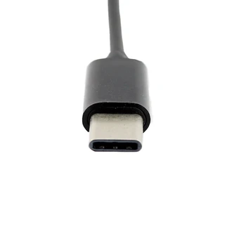 

20pcs 15cm USB Micro Female Jack to USB 3.1 Type C Male Plug Connector Data Charging Adapter Cable Cord Black