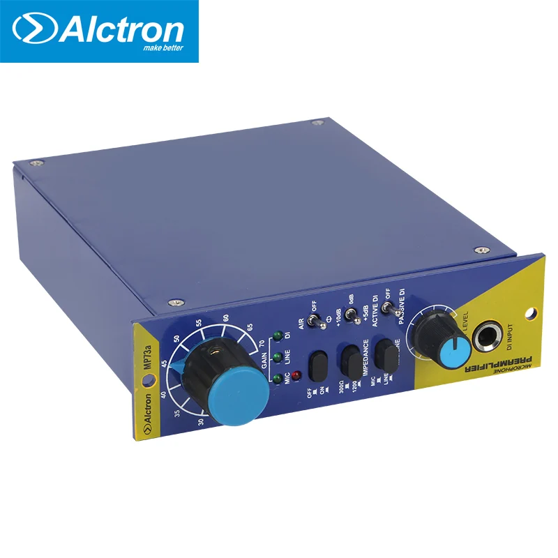 Alctron 500 серия Mic/инструмент предусилитель с 1073 модулем, используется в записи и сценической производительности с высоким качеством, низкая цена