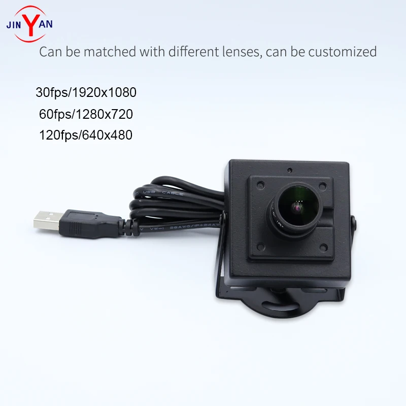 2 Мп HD камера без искажений OV2710 Стандартный UVC протокол USB2.0 промышленная 120fps