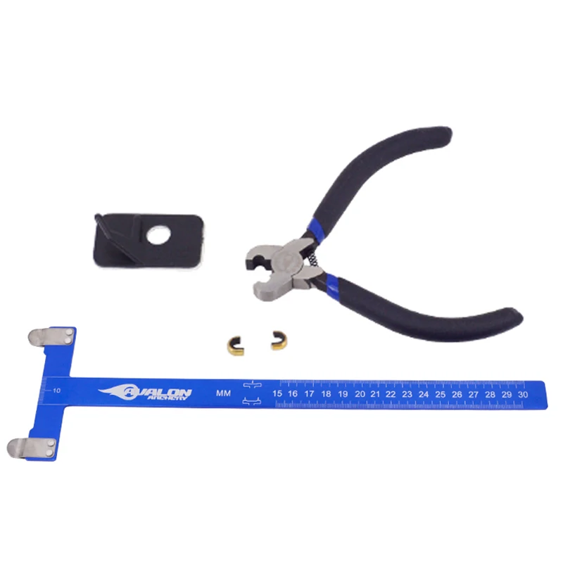 Archery Cooper Nock Point T Rule Square String Nocking Brass Arrow Rest