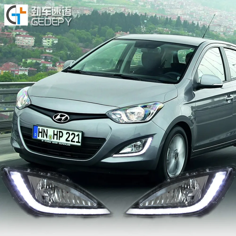 Car style 2013 2015 HYUNDAI I20 led daytime running light, led drl for