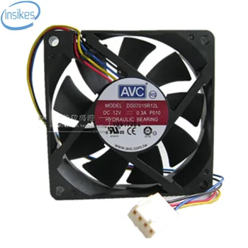 

DS07015R12L Speed PWM Temperature Control Cooling Fan DC 12V 0.3A 3200RPM 7015 7CM 70*70*15mm 4 Wires