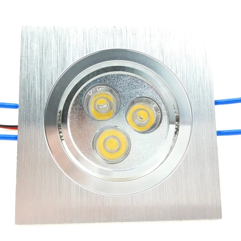 

LED Ceiling Lamp 73mm Cut Hole Downlights Flush Mount Ceiling Spot Lights Bulb 3W 6W AC85-265V High Power Watt Indoor Lighting