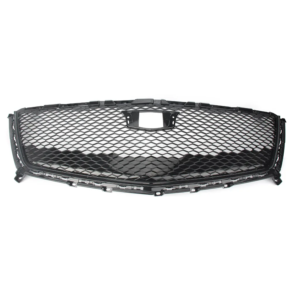 ABS Auto Car Front Grill Grille Mesh For Cadillac XT5 2016 2017 2018 16 17 18 Glossy Black