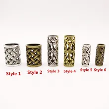 1 шт./упак. разных 6 видов стилей viking, подвязанные лентой, с объемной волной, бороды, дредлоки, для увеличения объема, бусины кольца трубки для Аксессуары для волос