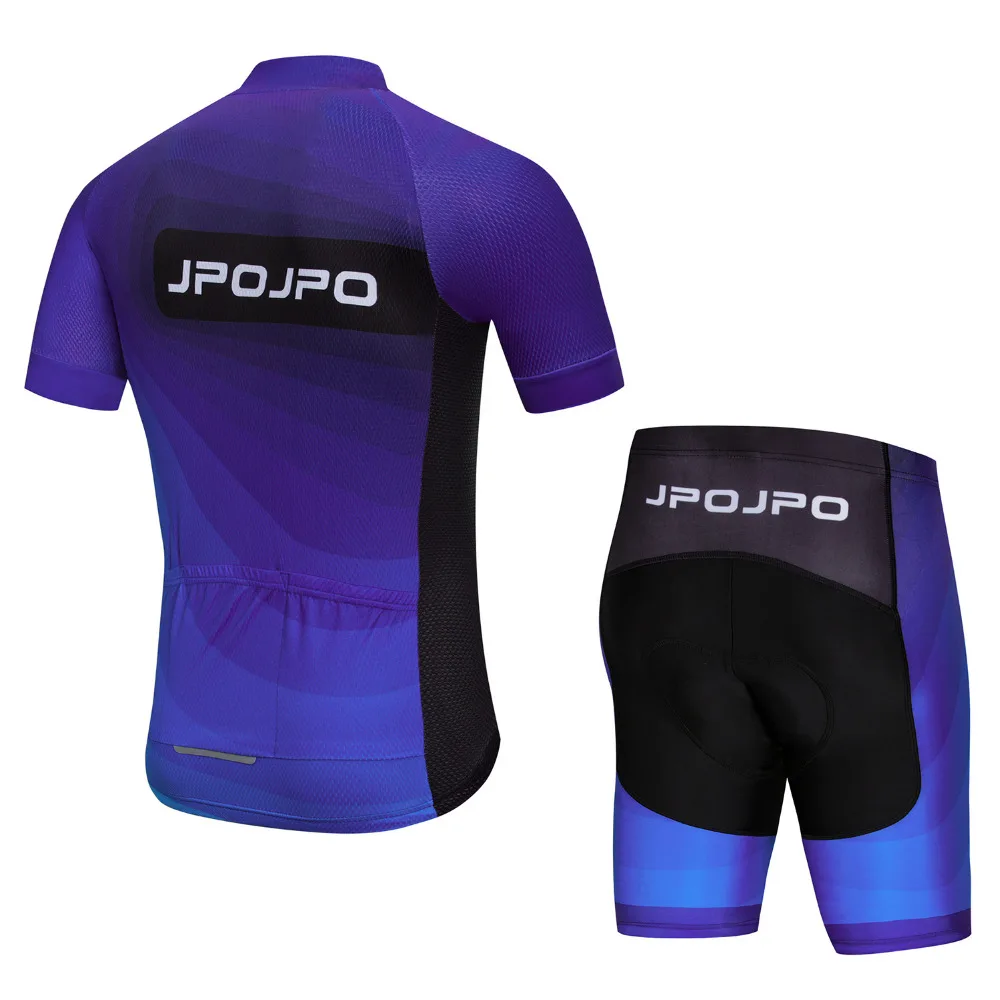 JPOJPO Для мужчин Vélo 2018 Pro Team Велосипедная форма быстрый сухой Майо Ропа ciclismo велосипед трикотажные Breatable нагрудник шорты комплект