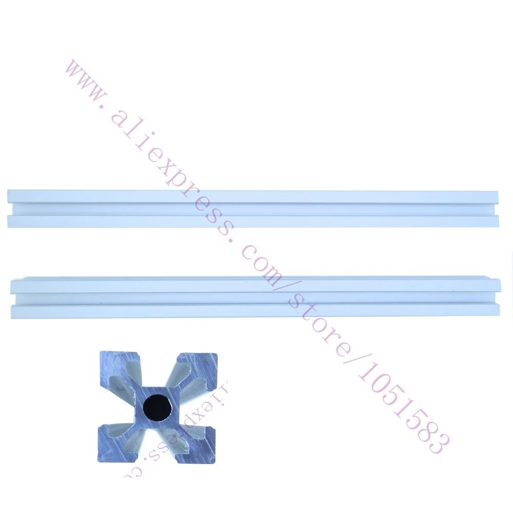 Reprap Wilson ii 3D Printer frame 2020 Aluminum extrusions Wilson2 T slot Aluminum Profiles 4 400mm