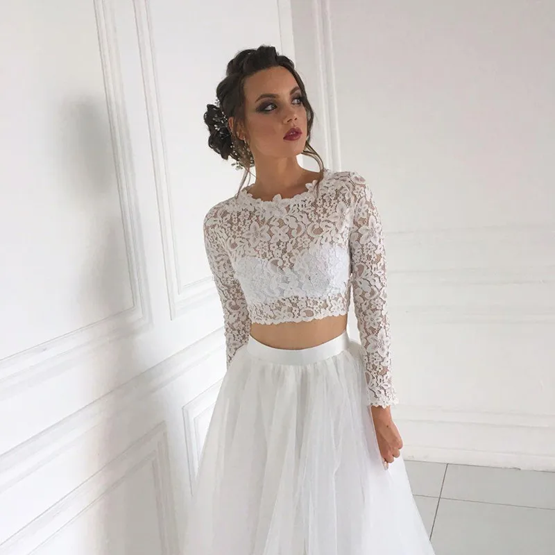 vintage-lace-wedding-dresses-two-pieces-bohemia (2)_