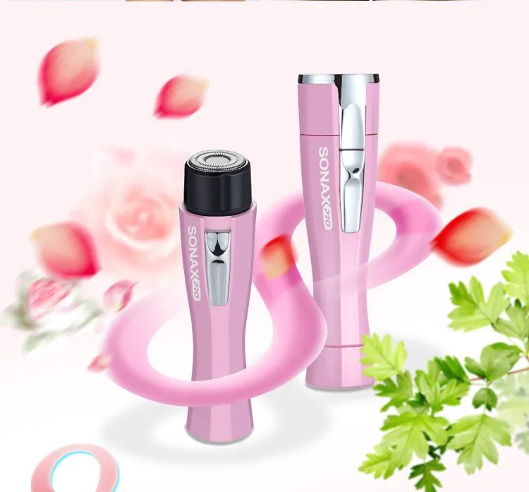 Mulher depilador elétrico lady shaver lavável biquíni