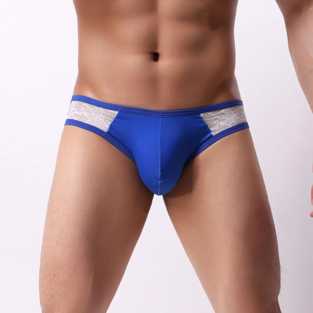 2019 Men's low waist beach briefs high elasticity sexy beach shorts casual comfortable sports shorts summer shorts men 40J3 (8)