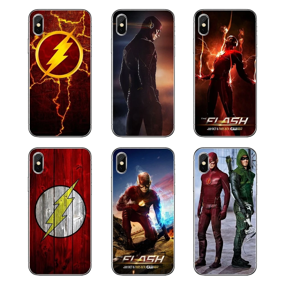 Мягкие чехлы для Huawei Honor 8 8C 8X9 10 7A 7C Mate 20 Lite Pro P Smart Plus Flash Tv Show Logo Barry Allen Super Heroes |