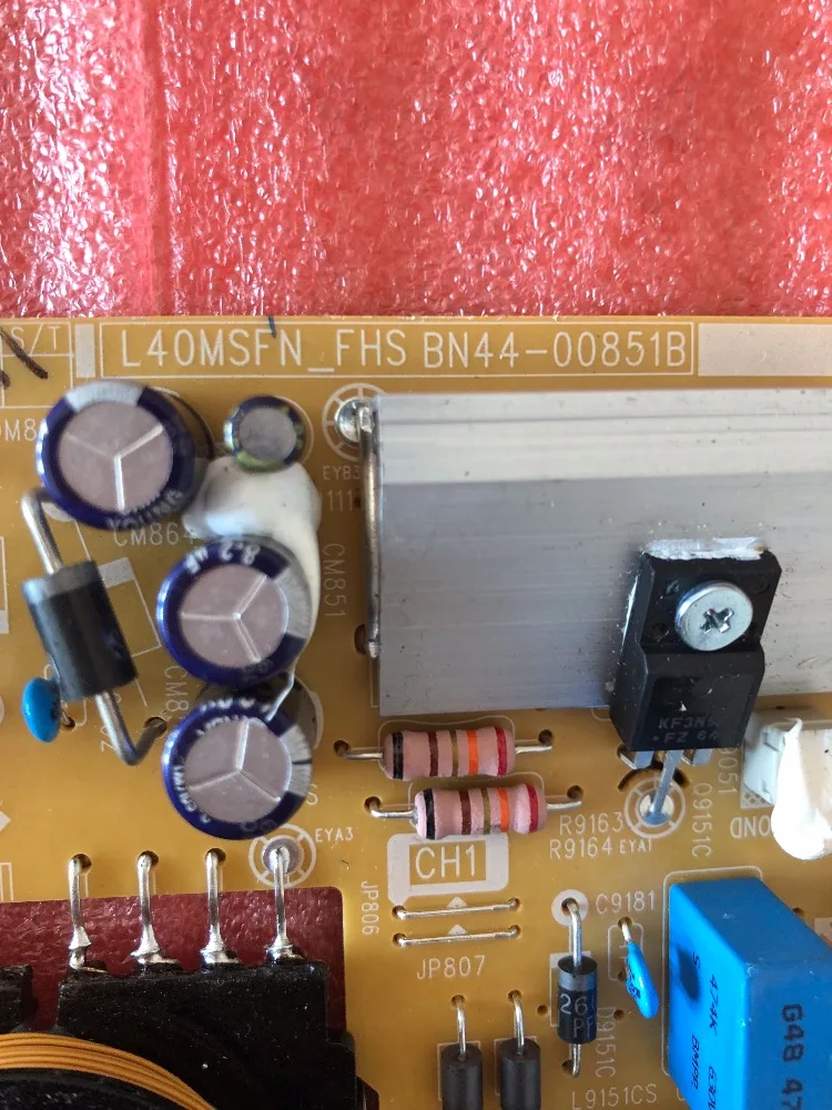 originalfor samsung UA40J5000AR UA40J5000ARXXP мощность доска BN44-00851B L40MSFN-FHS