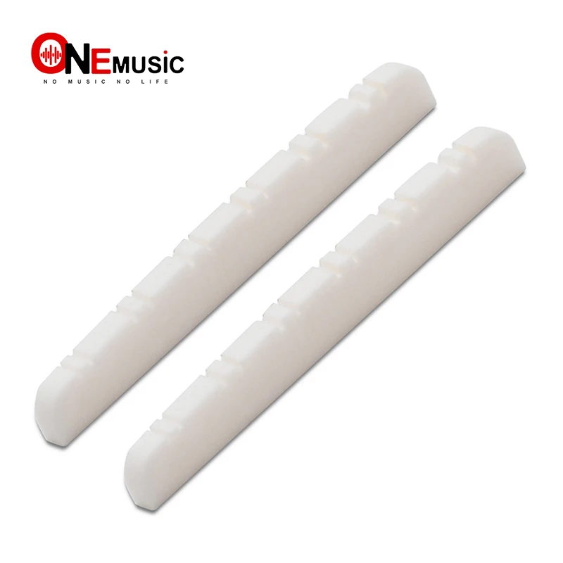 

New Slotted Real Bone 12 String Guitar Nuts For Electric Guitar 48x3x5.5mm