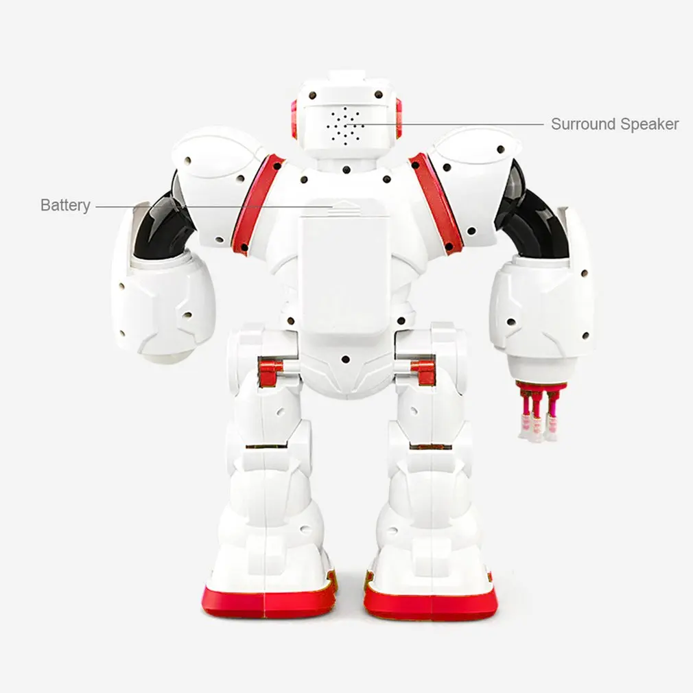 Robôs de Brinquedo para Crianças Mais Novo Controle Remoto Programável Defensor Robat Brinquedos Educativos Inteligente Musical Dança rc Presente 2020 30 2019 Mais Novo Controle Remoto Programável Defensor