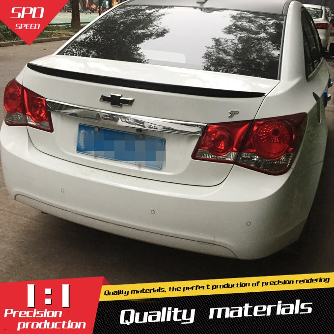 

For Chevrolet Cruze Spoiler ABS Material Car Rear Wing Primer Color Rear Spoiler For Chevrolet Cruze Spoiler 2010-2014