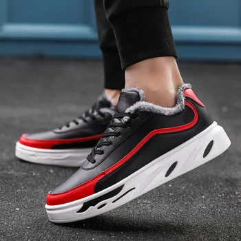 

Casual Shoes Men Winter Warm Vulcanize Shoes Men's Outdoor Comfortable Sneakers Fashion Walking Shoes Men Zapatillas Hombre