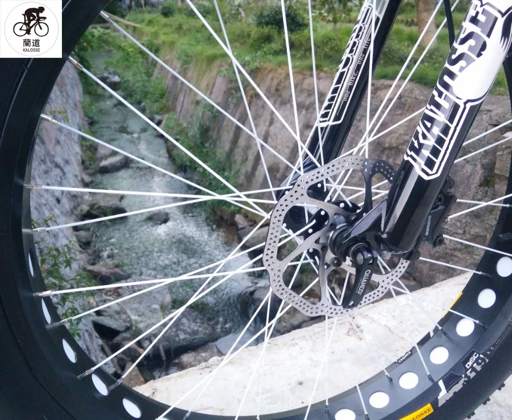 Cheap Kalosse Beach bike 26*4.0 tires Snow mountain bicycle 30 Speed Microshift folding Hydraulic brakes 26er 6 Cheap Kalosse Beach bike 26*4.0 tires Snow mountain bicycle 30 Speed Microshift folding Hydraulic brakes 26er 6