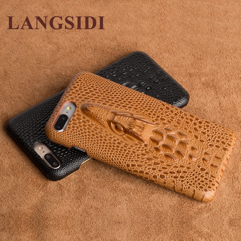Langsidi Handmade Penuh Kustom Handphone 3D Keran Hard Shell Setengah Penutup Belakang Ditempel untuk IPhone8 8 P Chassis Kulit model