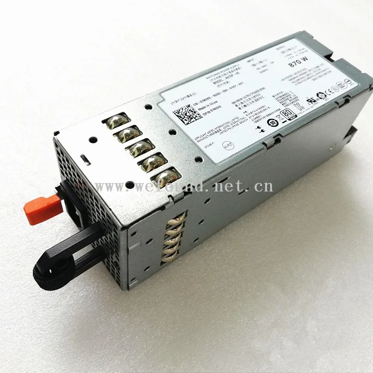 100% рабочий Сервер питания Для T610 R710 A870P 00 7NVX8 07NVX8 870 Вт полностью