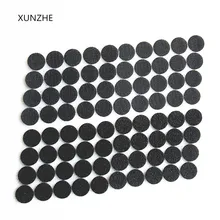 XUNZHE 200 пар 25 мм черный круглый Magic нейлоновая наклейка Двухсторонняя клейкая Крючки Петли, диски лента с липучками для шитья Липучка для подвешивания