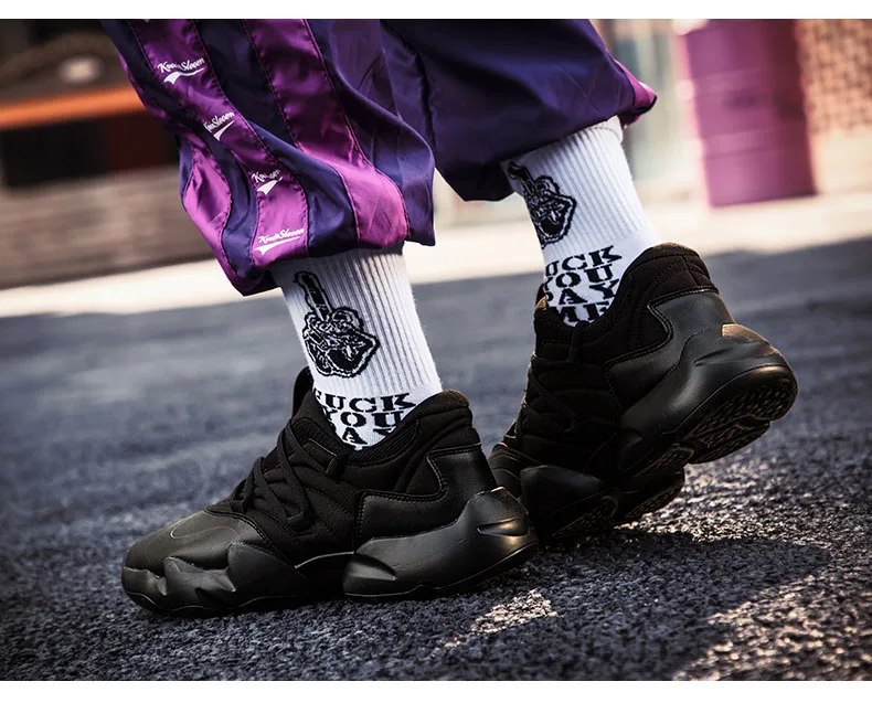 BomKinta/цветные кроссовки для папы, мужские стильные дизайнерские кроссовки Harajuku, мужские кроссовки в стиле ретро, вулканизированные мужские кроссовки на толстой подошве