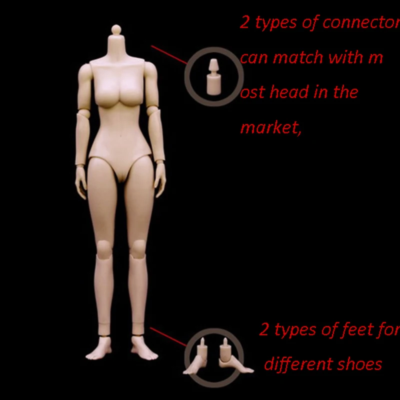 Modelo com Extra Pés para Kumik Escala Soldados Dedicados Acessórios Figura Feminina Mãos & Cabeça Esculpir 1:6 2 1:6 escala soldados dedicados acessórios figura feminina