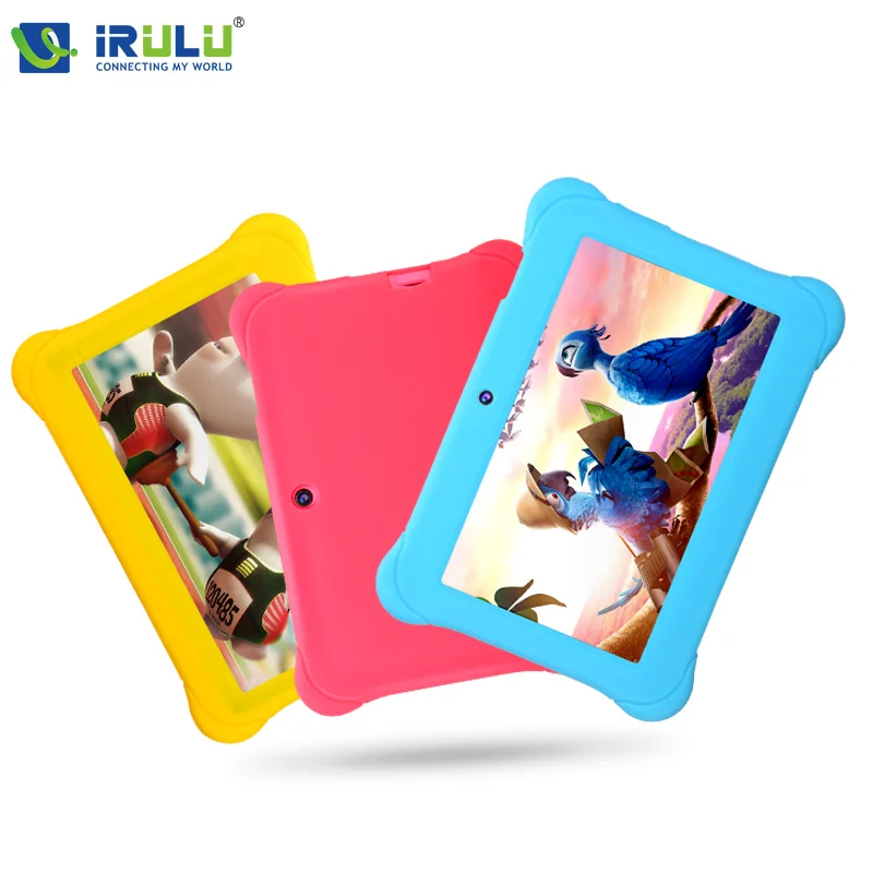 iRULU eXpro Y2 7'' 1024*600 HD планшет для детей детский Google GMS тест Android 4.4 четыре ядра 8ГБ