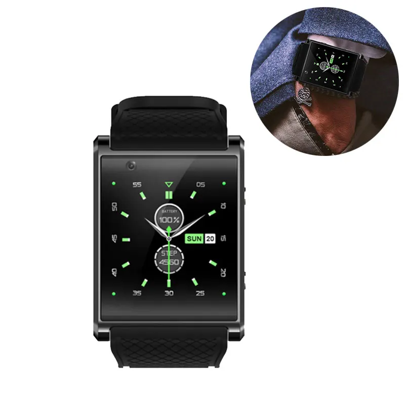  X11 Android 5.1 System Smart Watch MTK6580 ROM4G RAM512 3G Smartwatch with Pedometer Camera 2.0M Wi