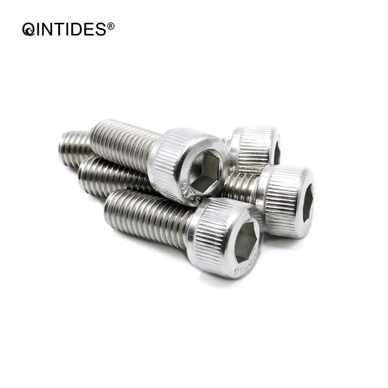 Винты с шестигранной головкой QINTIDES M5 винты из нержавеющей стали 304 DIN 912 *