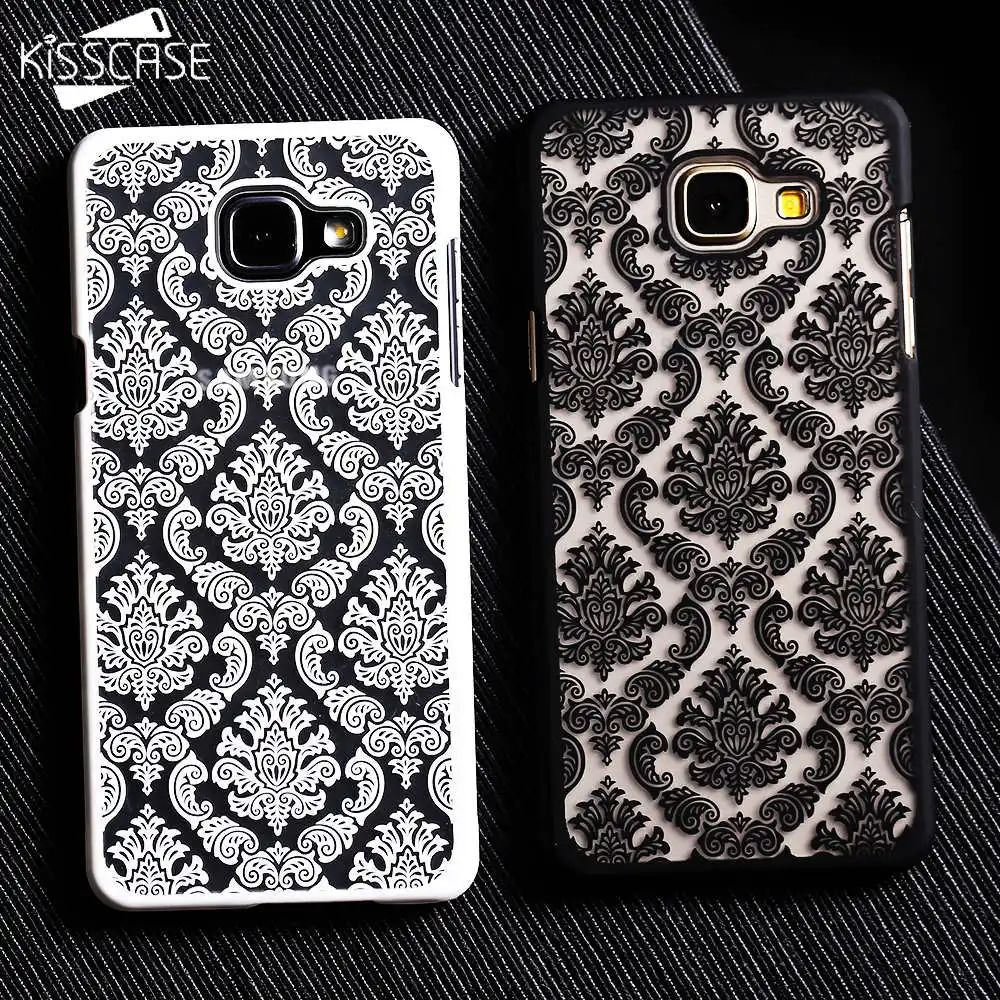 KISSCASE цветочные чехлы для samsung Galaxy S7 S6 edge S8 Plus Чехлы 3D Флора S5 A8 A5 A7 J5 J7 G530 Note 5 4