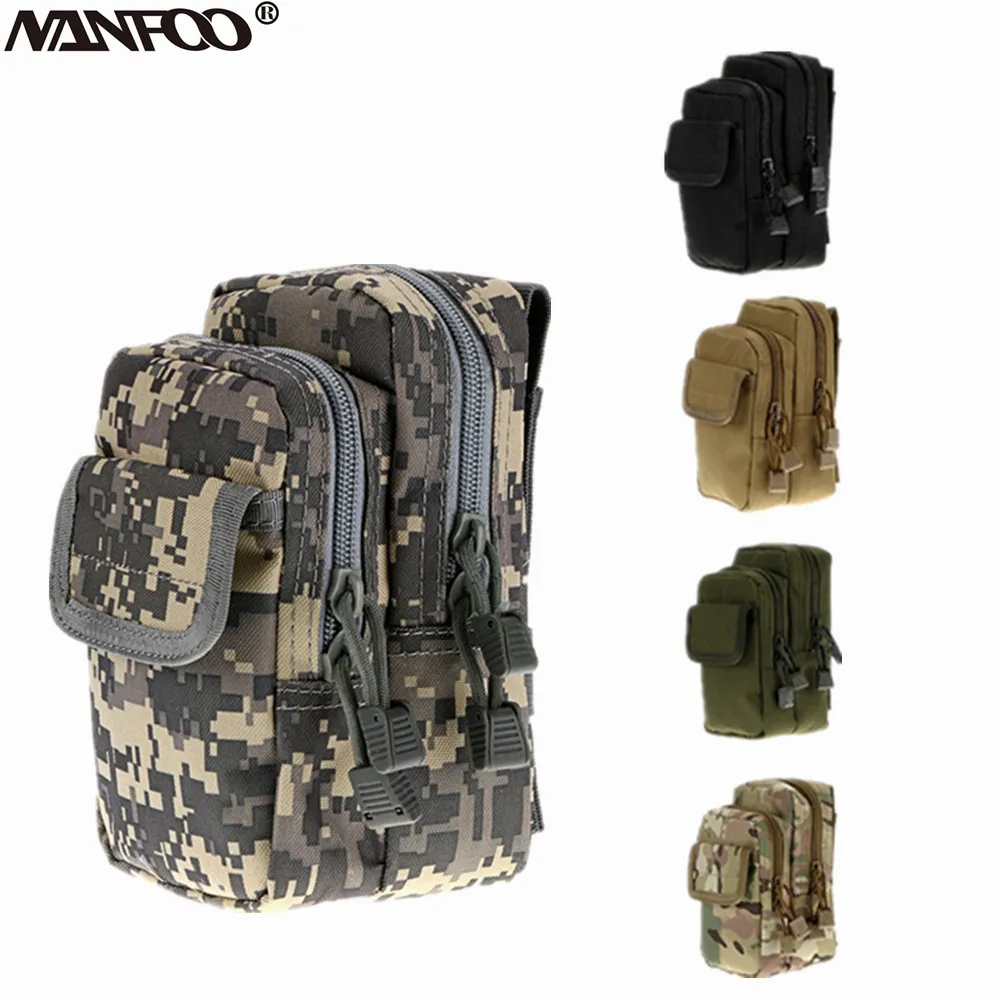 3P Tactical Military Waist Bag Waterproof Nylon Molle Magazine Accessories Bag Fanny Pouch Bag Hunting Fishing Tools Waist Bag