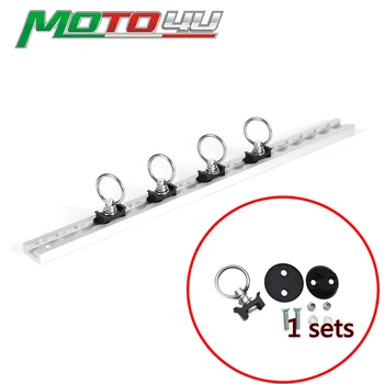 

1Set Track Aluminum Tie Down Anchor System Cargo Trailer Quick Disconnect Track 1 Track 2