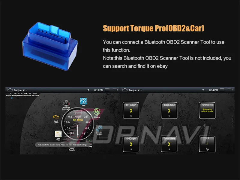 1din android car radio For Toyota Highlander 2008