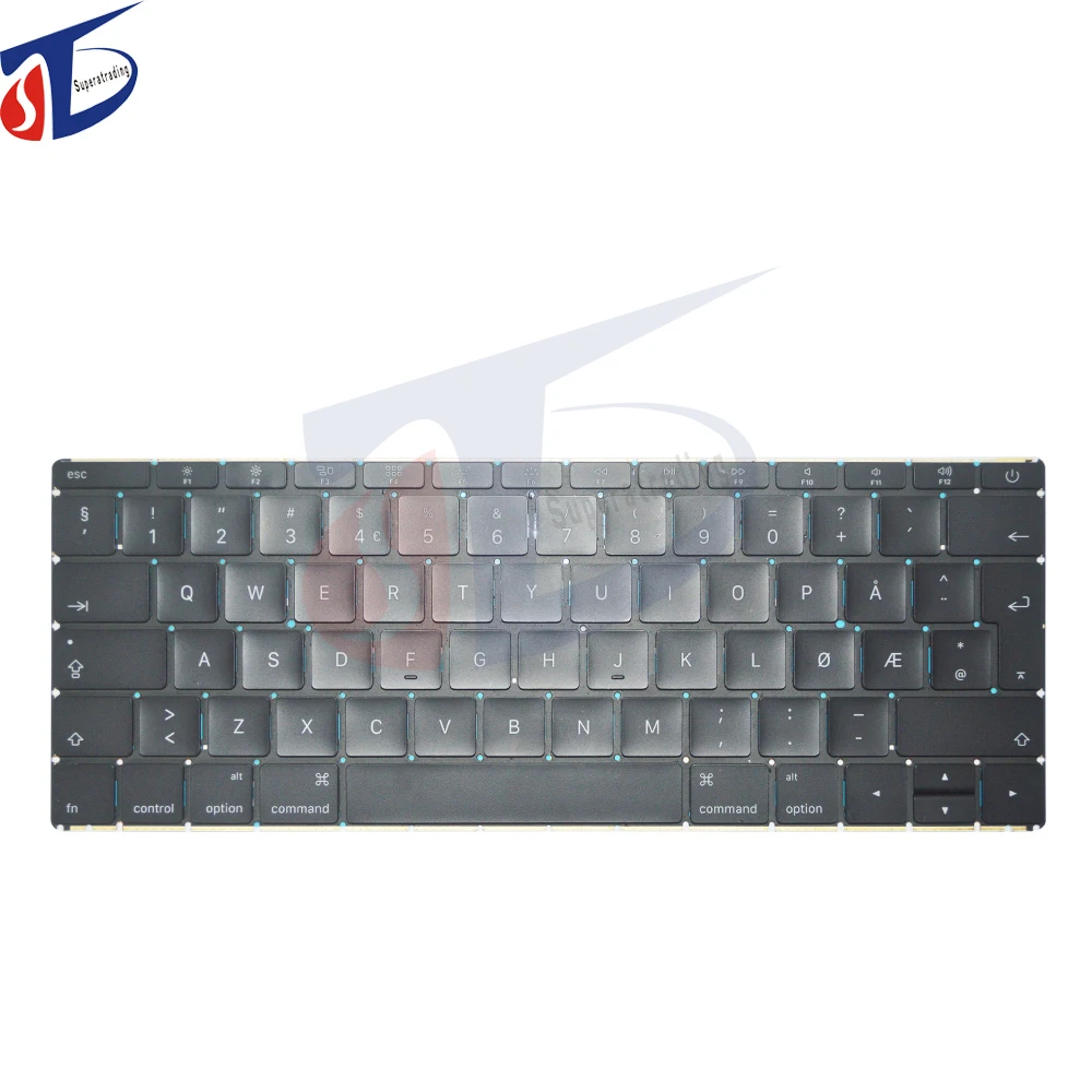

Early 2015 2016year original for apple macbook retina 12inch A1534 Norway Norwegian NO NW keyboard without backlight backlit