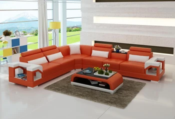 

G8010B House Design Sofa Set Single Luxury Style Leather Sofa Set