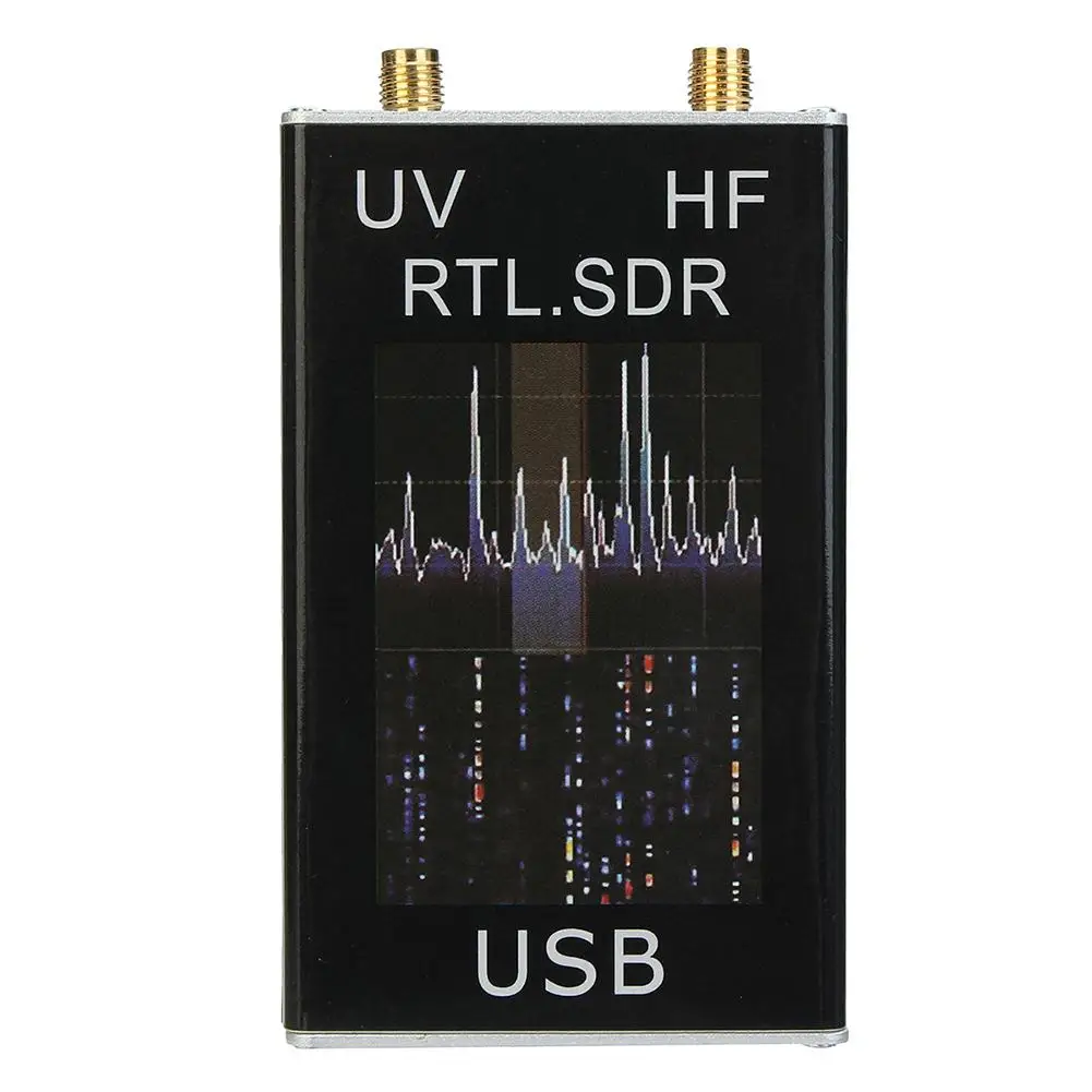 100 кГц-1,7 ГГц Полнодиапазонный UV HF RTL-SDR USB тюнер приемник/R820T+ 8232 Ham радио