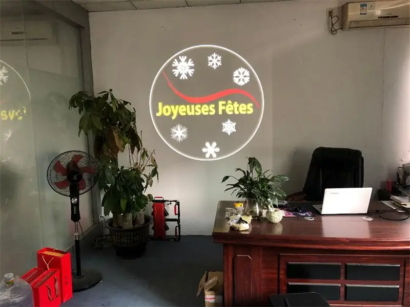 

Multi watt of a equipment use for outdoor waterproof Advertising LED LOGO Projection lamp customized logo product