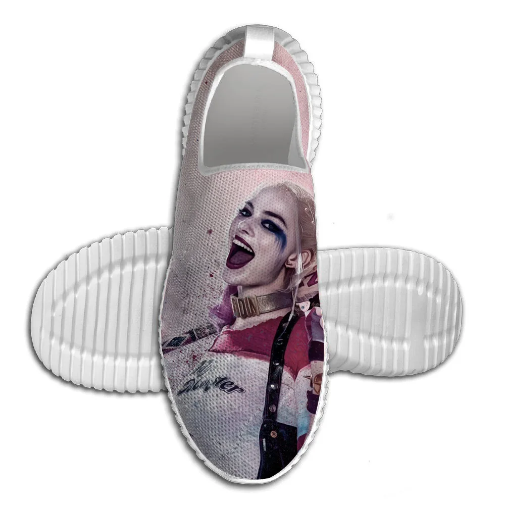 Harley Quinn и Deadpool Забавный дизайн Легкая модная спортивная обувь для бега