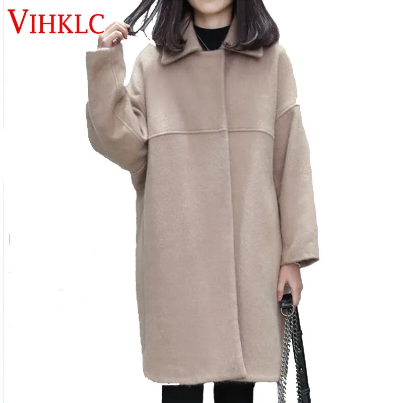 Automne Marque Manteau Mode Femmes Vihklc Color 2016 Et Photo Laine De A217 Nouveau Épaississement D'hiver Chaud q8n85avC