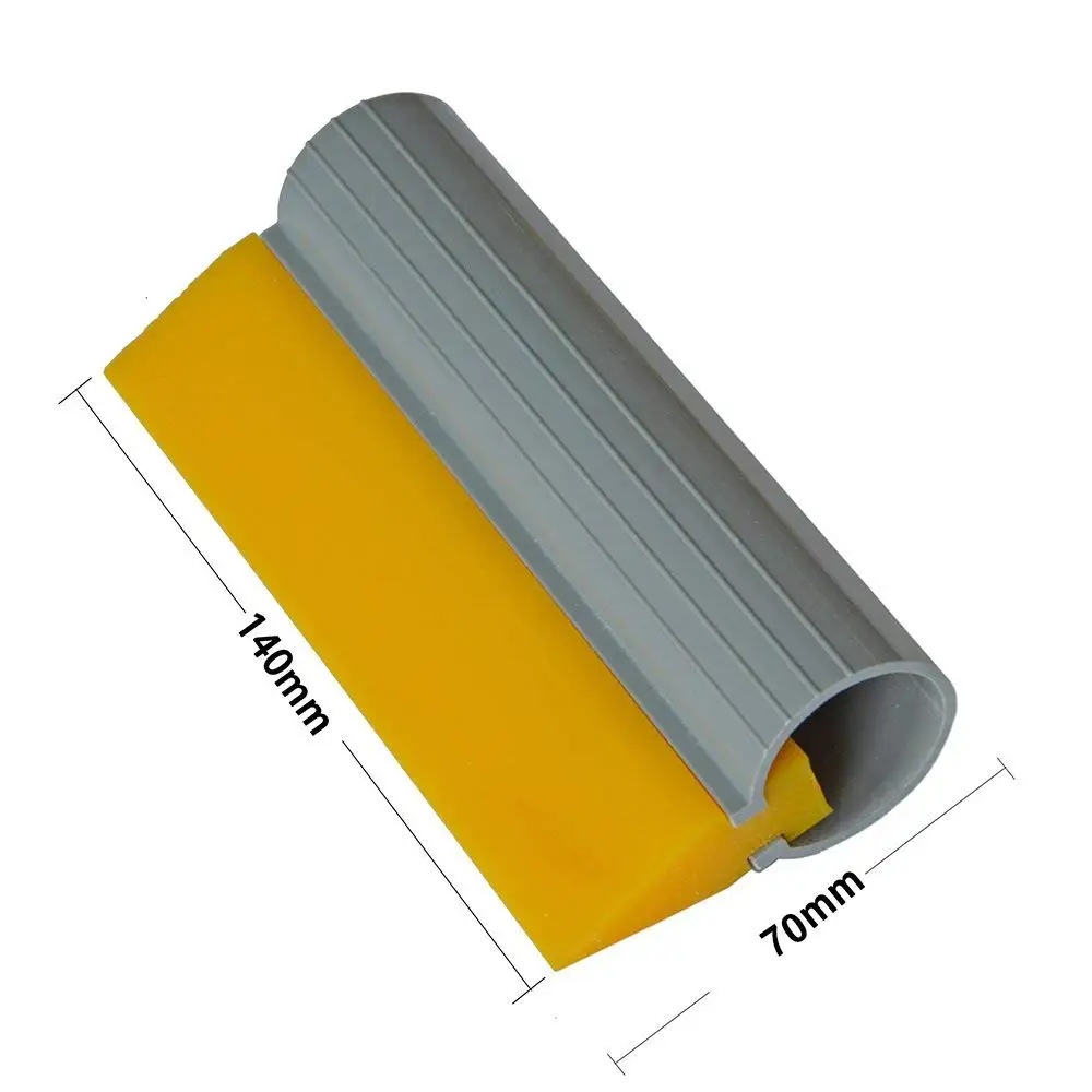 Car Wrapping Tools Vinyl Squeegee Window Tinting Squeegee Window Scraper Tool Automotive Film Tools Window Snow Scraper 14CM Silicone Turbo Squeegee