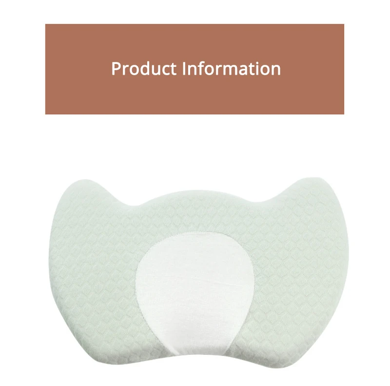 Honeylulu Memory Foam подушка анти плоская голова детская подушка 0-6 месяцев форма Nemory Подушка для новорожденных кормящих для детского сна