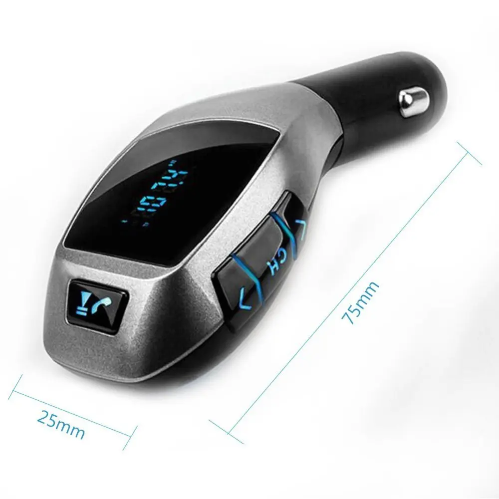 Автомобильный FM-трансмиттер с Bluetooth радиоадаптер автомобильный mp3-плеер комплект