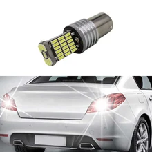 1x1156 P21W Canbus Нет Ошибка светодиодный сзади Реверсивный хвост лампа для peugeot 307 206 2008 207 308 4008 508 5008 301