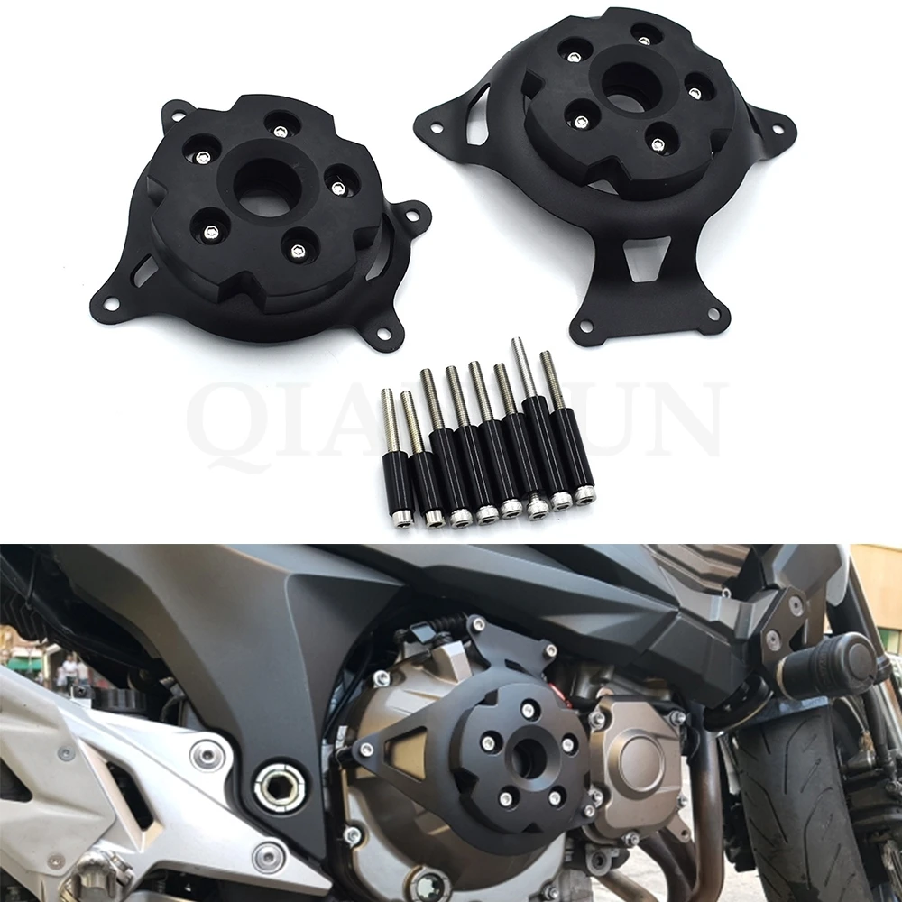 

Motorcycle Engine Stator Cover CNC Engine Protective Cover Protector For KAWASAKI Z800 2013 2014 2015 2016 Z750 2007-2012