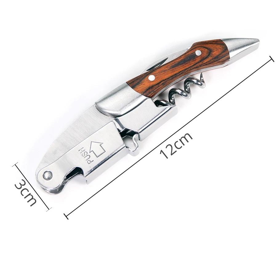 Waiters Corkscrew Professional All-in-one Wine Opener Bottle Beer Cap Opener Foil Cutter The Favored Choice of Sommeliers