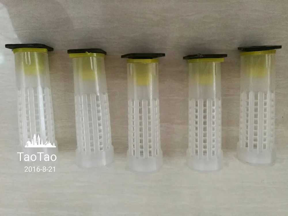 

ZST 100 Set/lot Beekeeping Rearing Cup Kit Queen Bee Hair Roller Cages W/ Cell Cup Holder And Cell Fixtures Beekeepers Equipment